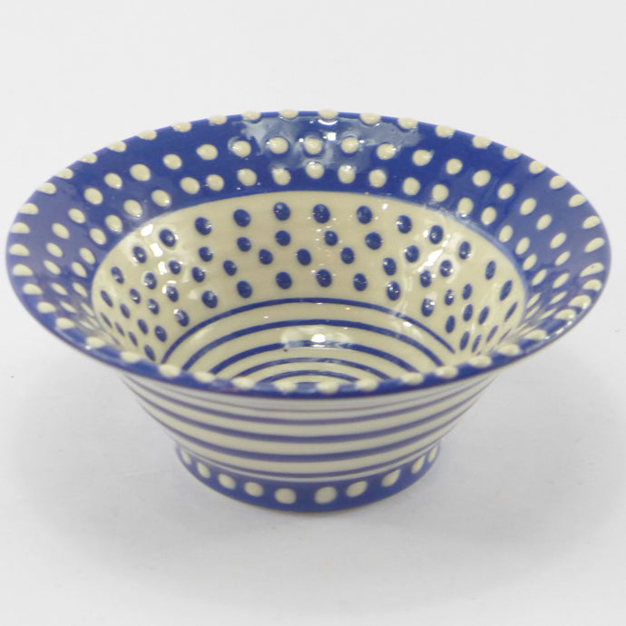 Blue small bowl small spot