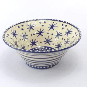 Blue star medium bowl