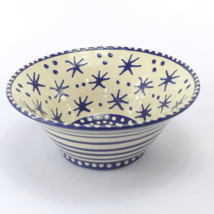 Blue star medium bowl