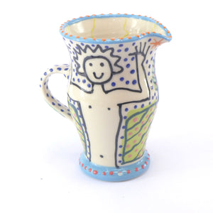 Spotty medium jug starman