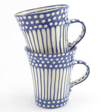 Load image into Gallery viewer, Blue and white mug