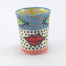 Load image into Gallery viewer, Eyes and lips beaker