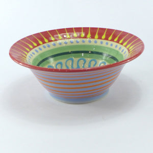 Red medium bowl
