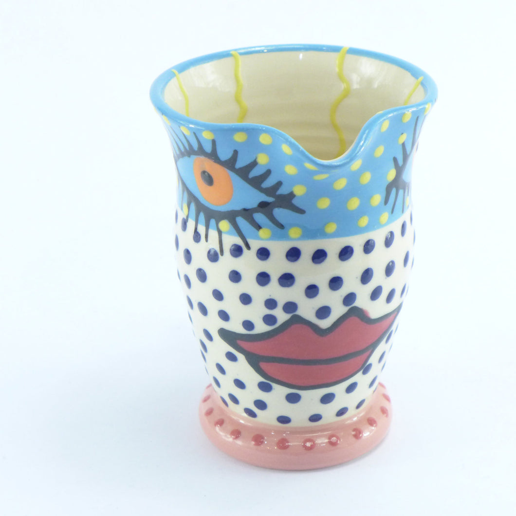 Eyes and lips medium jug