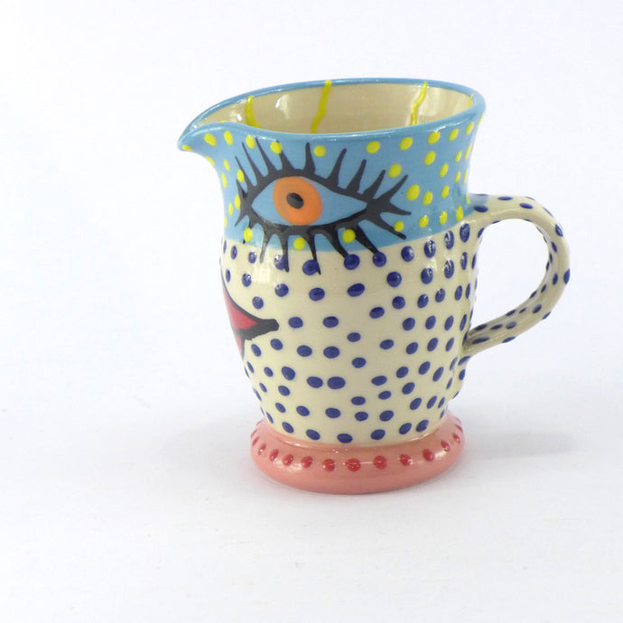 Eyes and lips medium jug