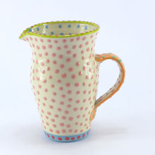 Load image into Gallery viewer, Pink spotty medium jug