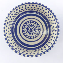 Load image into Gallery viewer, Blue medium pet bowl