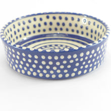 Load image into Gallery viewer, Blue medium pet bowl