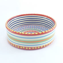 Load image into Gallery viewer, Lilac and multi medium pet bowl