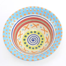 Load image into Gallery viewer, Turquoise edge mini bowl