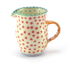 Load image into Gallery viewer, red spotty small jug