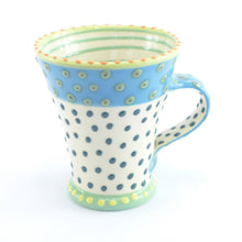 Load image into Gallery viewer, Turquoise flared mug