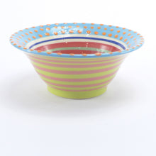Load image into Gallery viewer, Turquoise edge small bowl