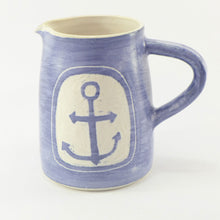 Load image into Gallery viewer, Blue and white medium jug anchor