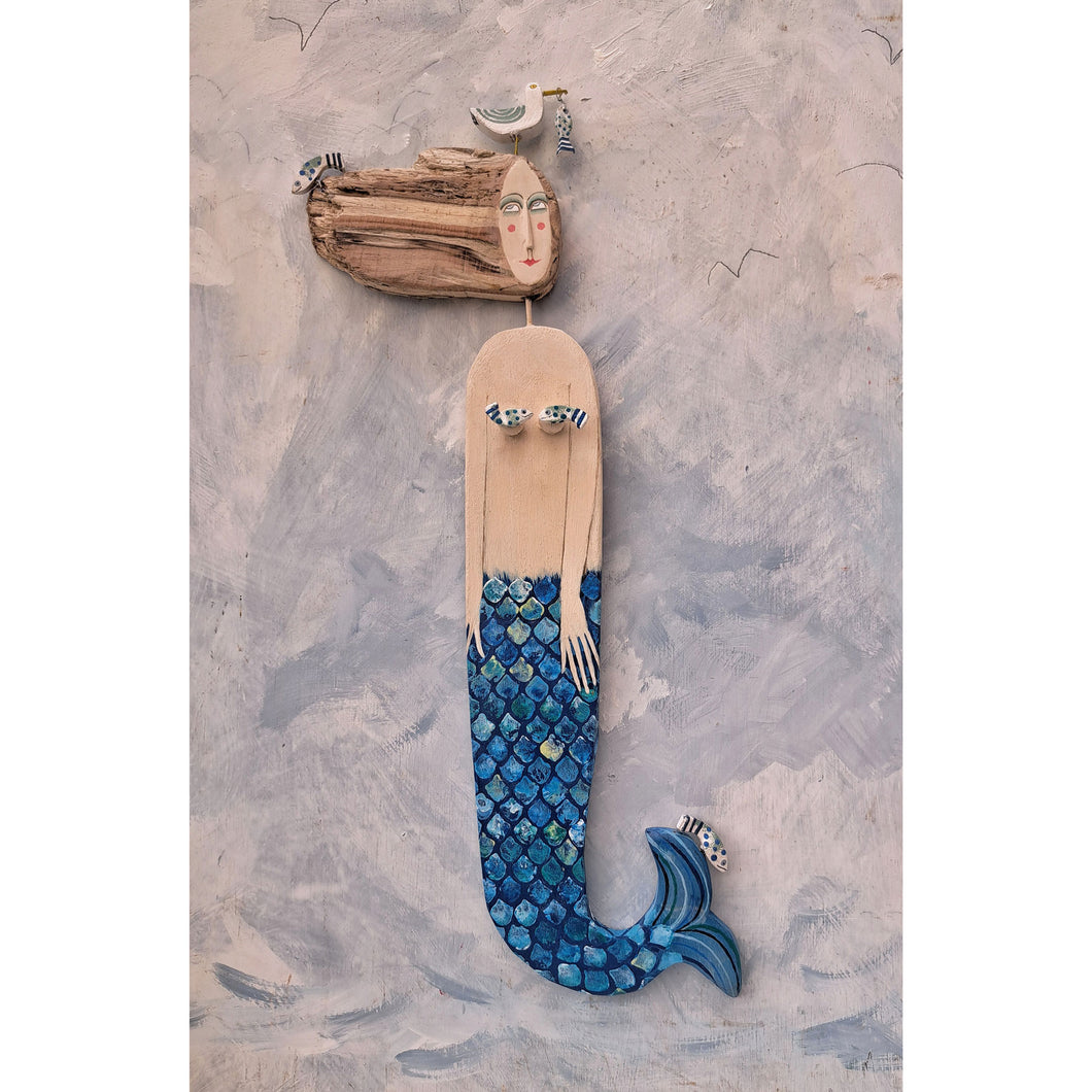 Mermaid wall piece