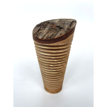 Load image into Gallery viewer, Live edge spalted silver birch bud vase