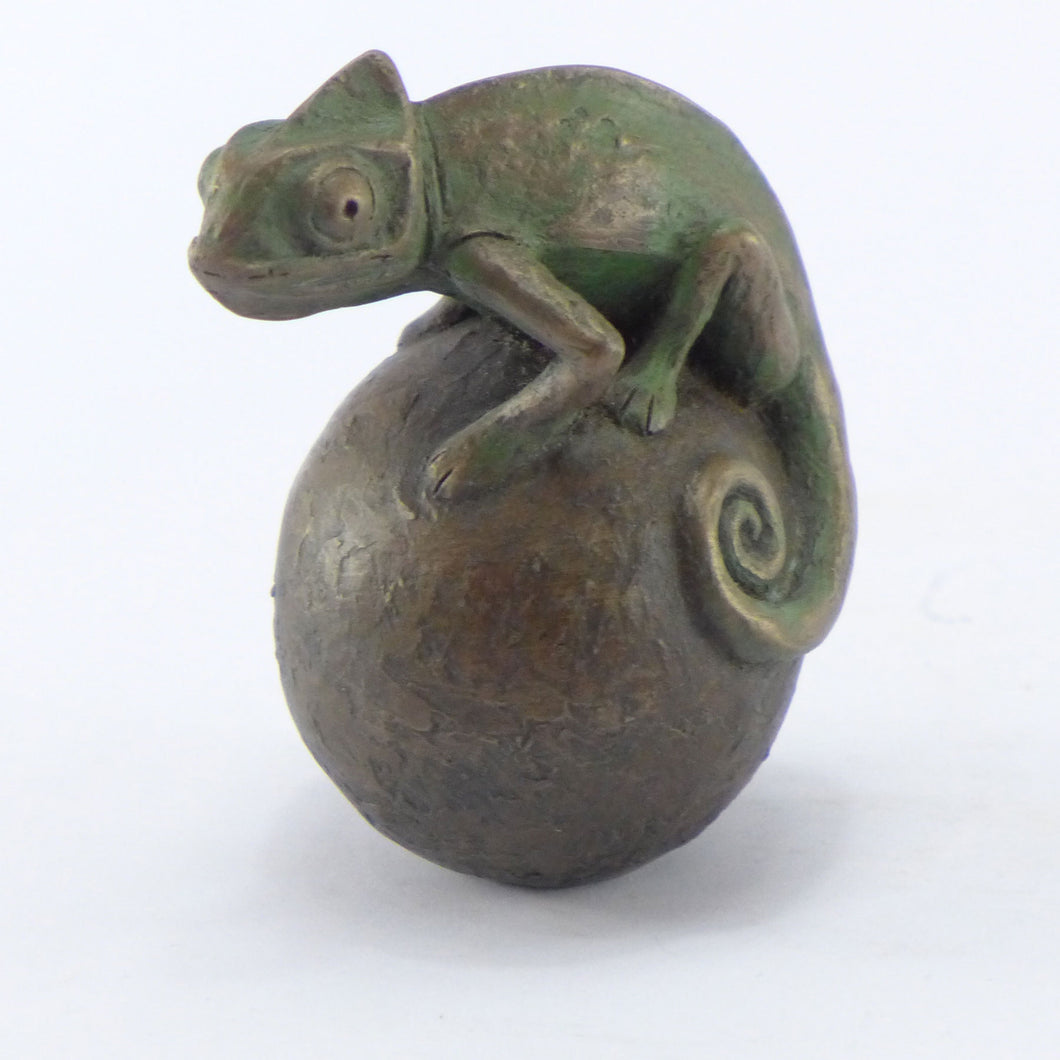 Chameleon on a ball