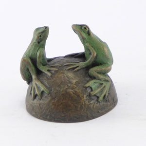 Frogs on a dome