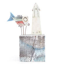 Load image into Gallery viewer, Beach hut and fish