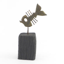 Load image into Gallery viewer, Bronze fish Memento Mori