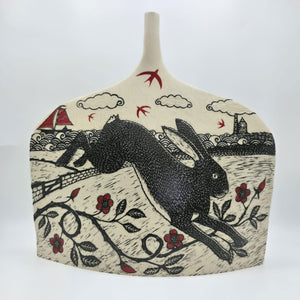 Hare and Sailing Boat Large Vessel