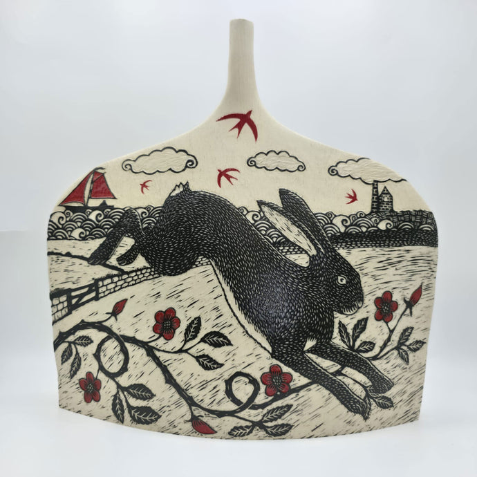 Hare and Sailing Boat Large Vessel