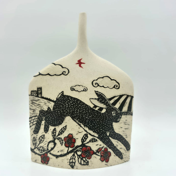 Hare, Dog Rose and Church Small Vessel