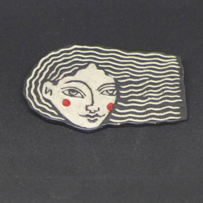 Windswept brooch 4