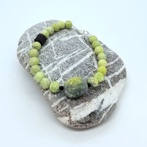 Matt green serpentine Bracelet CB86