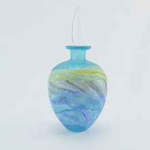 Load image into Gallery viewer, Spring Tides Seashore Glass Round Stoppered Bottle TP29
