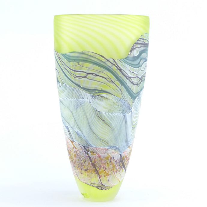 Small Samphire Glass Tall Vase 1