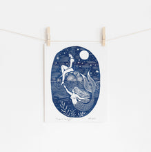 Load image into Gallery viewer, Trick of the Light riso print
