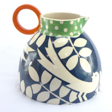 Load image into Gallery viewer, Dark blue ava large fat jug