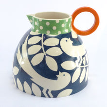 Load image into Gallery viewer, Dark blue ava large fat jug