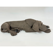 Load image into Gallery viewer, Large black laying dog