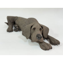 Load image into Gallery viewer, Large black laying dog
