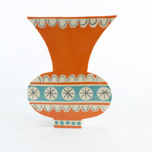 Load image into Gallery viewer, Orange profile vase