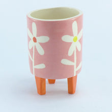 Load image into Gallery viewer, Pink daisy baby planter