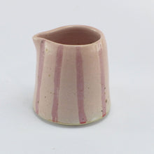 Load image into Gallery viewer, Pink stripe stoneware mini pourer