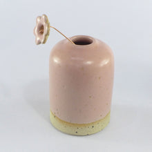 Load image into Gallery viewer, Rose pink medium stoneware vase