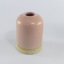 Load image into Gallery viewer, Rose pink medium stoneware vase