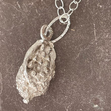 Load image into Gallery viewer, Silver black cardamom on 24&quot; chain