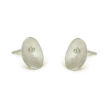 Load image into Gallery viewer, GCE12 Silver seed stud earrings