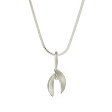 Load image into Gallery viewer, GCF2 Silver seed pod pendant