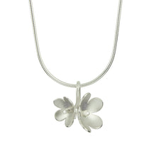 Load image into Gallery viewer, GCF7 Silver blossom pendant