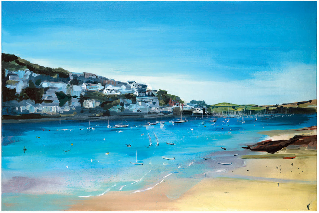 Mill Bay Salcombe Limited Edition - large framed
