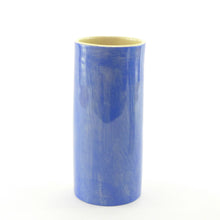 Load image into Gallery viewer, Blue flower small cylinder vase