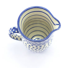Load image into Gallery viewer, Blue spotty medium jug