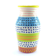 Load image into Gallery viewer, Spotty curved vase