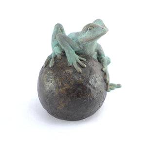 Medium frog on ball